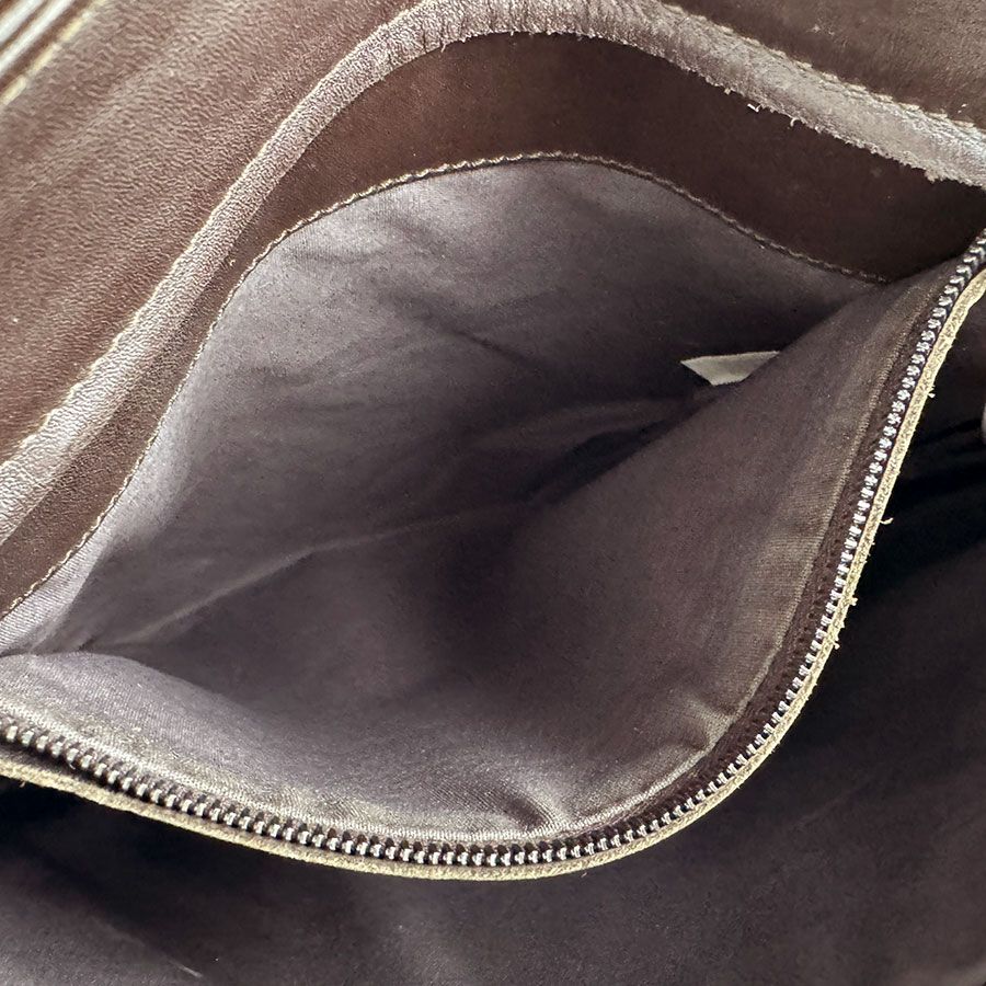 Bottega Veneta Shoulder Bag Leather Black Brown X — view 6
