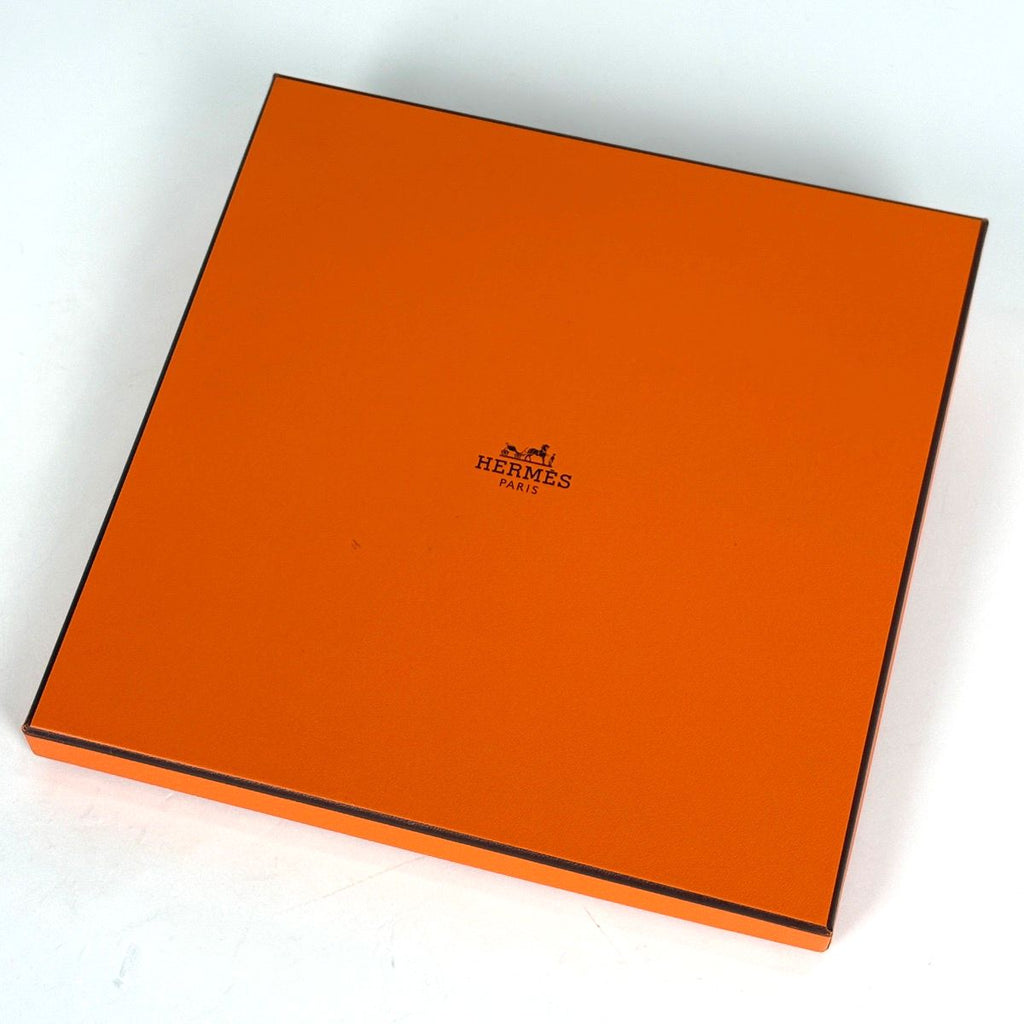 Hermes Carre 90 Cuivreries Copperwork Scarf Silk Blue Multicolor — view 4