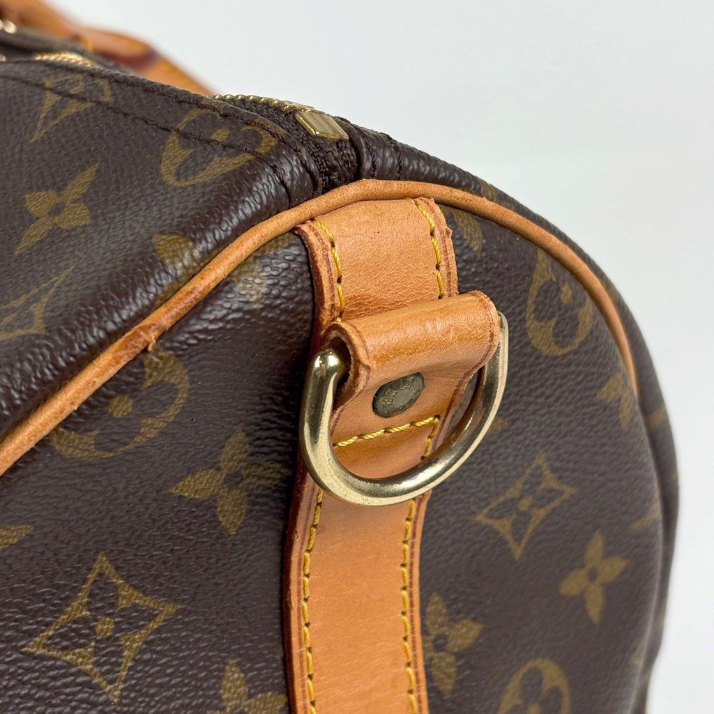 Louis Vuitton Keepall Bandouliere 50 Boston Bag Monogram Brown — view 6