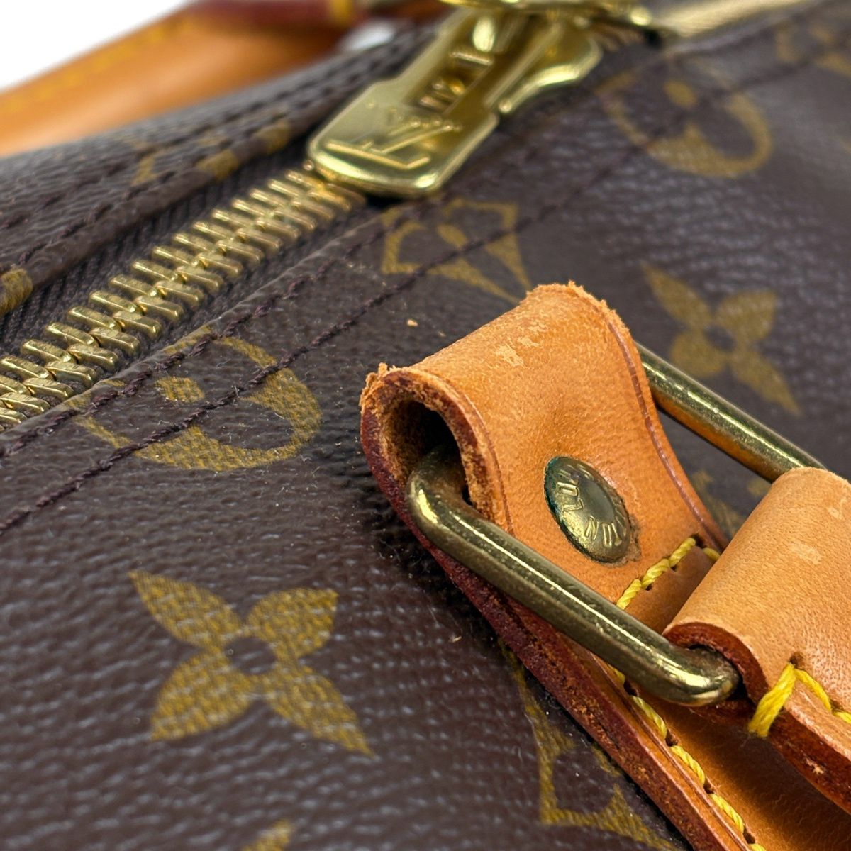 Louis Vuitton Keepall Bandouliere 50 Boston Bag Monogram Brown — view 7