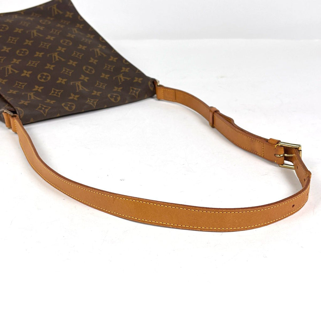 Louis Vuitton Musette Crossbody Shoulder Bag Monogram Brown — view 7