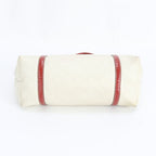 Gucci GG Supreme Tattoo Heart Leather Tote Shoulder Off-white X Red — view 6