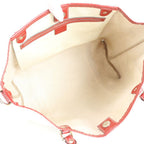 Gucci GG Supreme Tattoo Heart Leather Tote Shoulder Off-white X Red — view 7