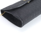 Dior Honeycomb Pattern Chain Leather Nylon Shoulder Bag — view 4