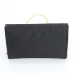 Dior Honeycomb Pattern Chain Leather Nylon Shoulder Bag — view 3