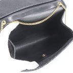 Dior Honeycomb Pattern Chain Leather Nylon Shoulder Bag — view 7