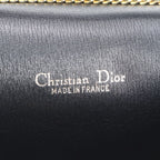 Dior Honeycomb Pattern Chain Leather Nylon Shoulder Bag — view 8