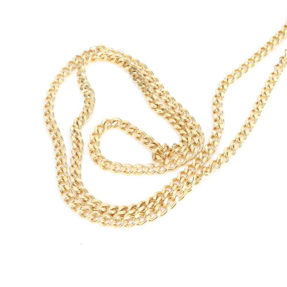 Dior Honeycomb Pattern Chain Leather Nylon Shoulder Bag — view 2