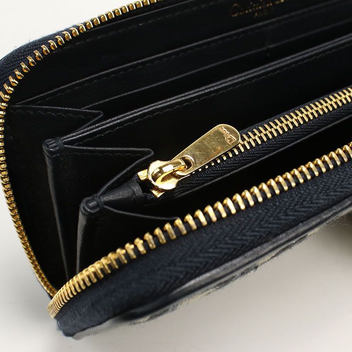 Dior Voyage Wallet 30 Montaigne Zip Around — view 6