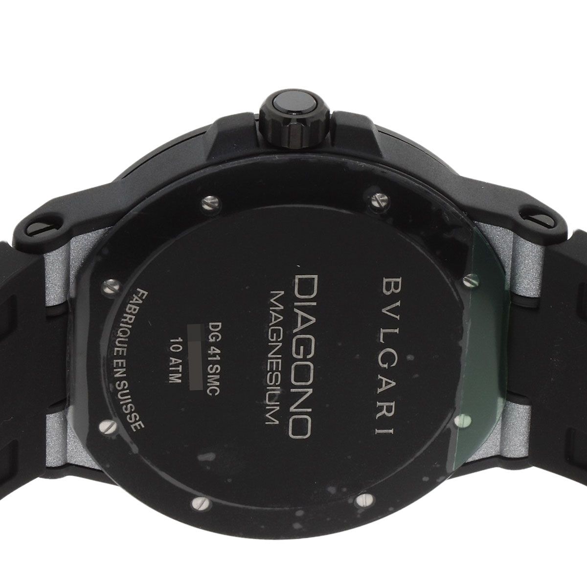 Bvlgari Diagono Magnesium Watch Peek Rubber Ceramic — view 7