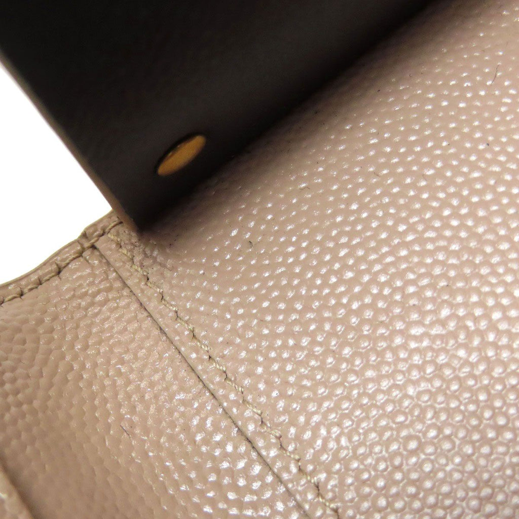 Saint Laurent Logo Key Case Leather Holder — view 8