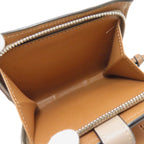 Loewe Vertical Bifold Wallet Leather Green X Brown — view 6