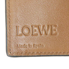Loewe Vertical Bifold Wallet Leather Green X Brown — view 7