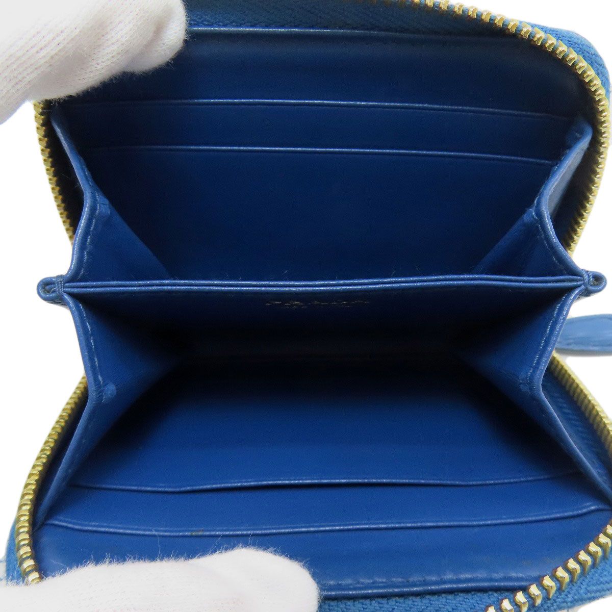 Prada Logo Coin Case Leather — view 4