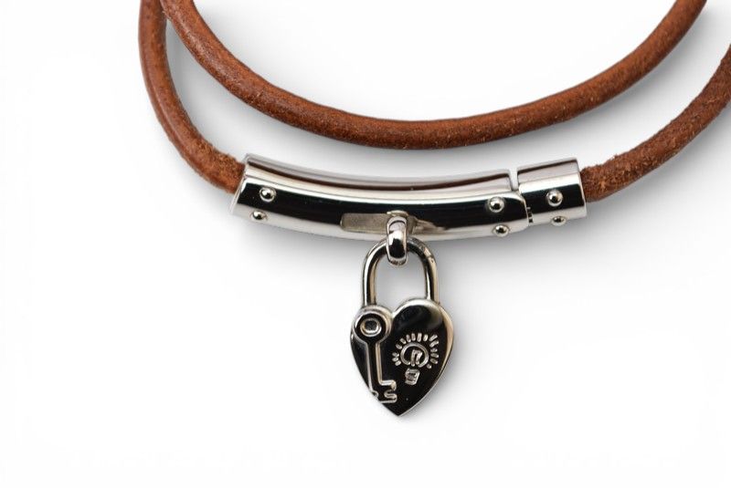 Hermes Bangle Bracelet Viviride Fantasy Cadena Choker — view 2
