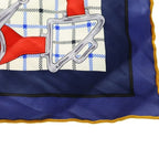 Hermes Carre Gavroche Tattersole Silk Scarf Multi — view 3
