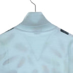Hermes Twill Lane Plumes Turtleneck Light Blue 36 Flat — view 4