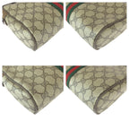 Gucci Vintage Sherry Clutch Beige Brown — view 3