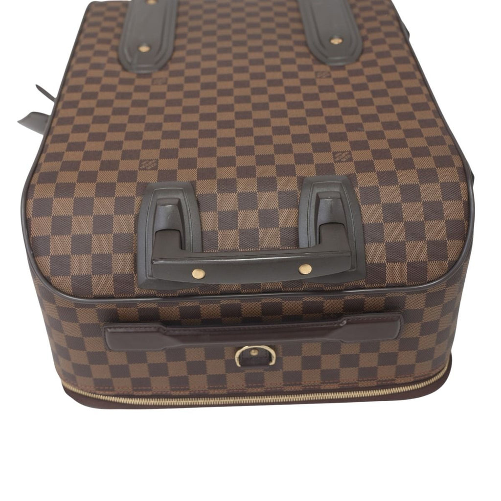Louis Vuitton Pegase 55 Travel Bag Damier Brown — view 9
