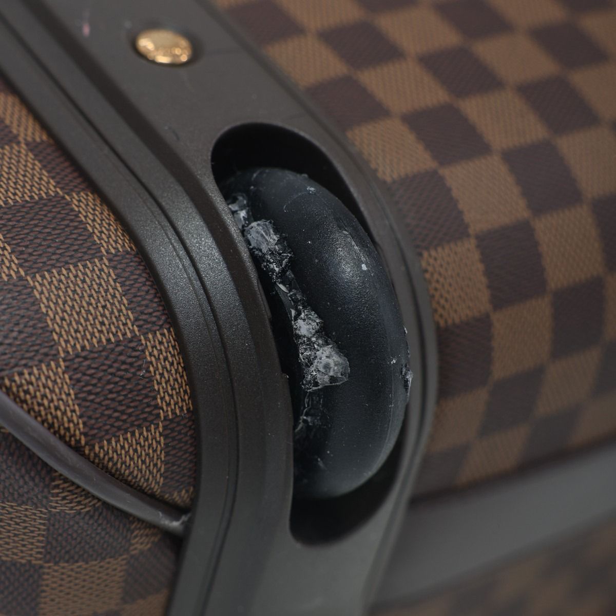 Louis Vuitton Pegase 55 Travel Bag Damier Brown — view 8