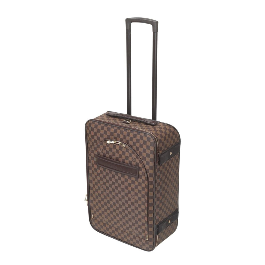 Louis Vuitton Pegase 55 Travel Bag Damier Brown — view 3