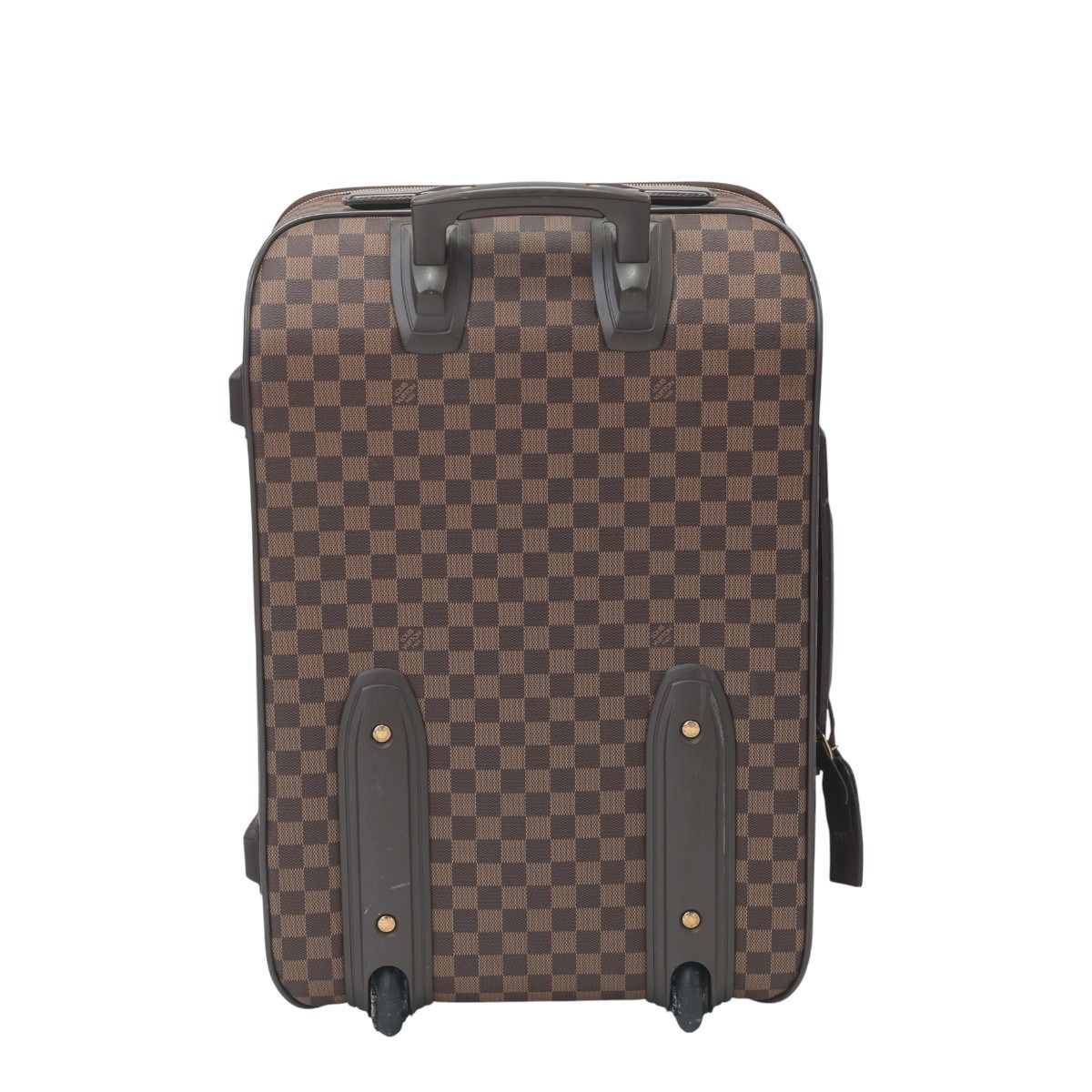 Louis Vuitton Pegase 55 Travel Bag Damier Brown — view 2