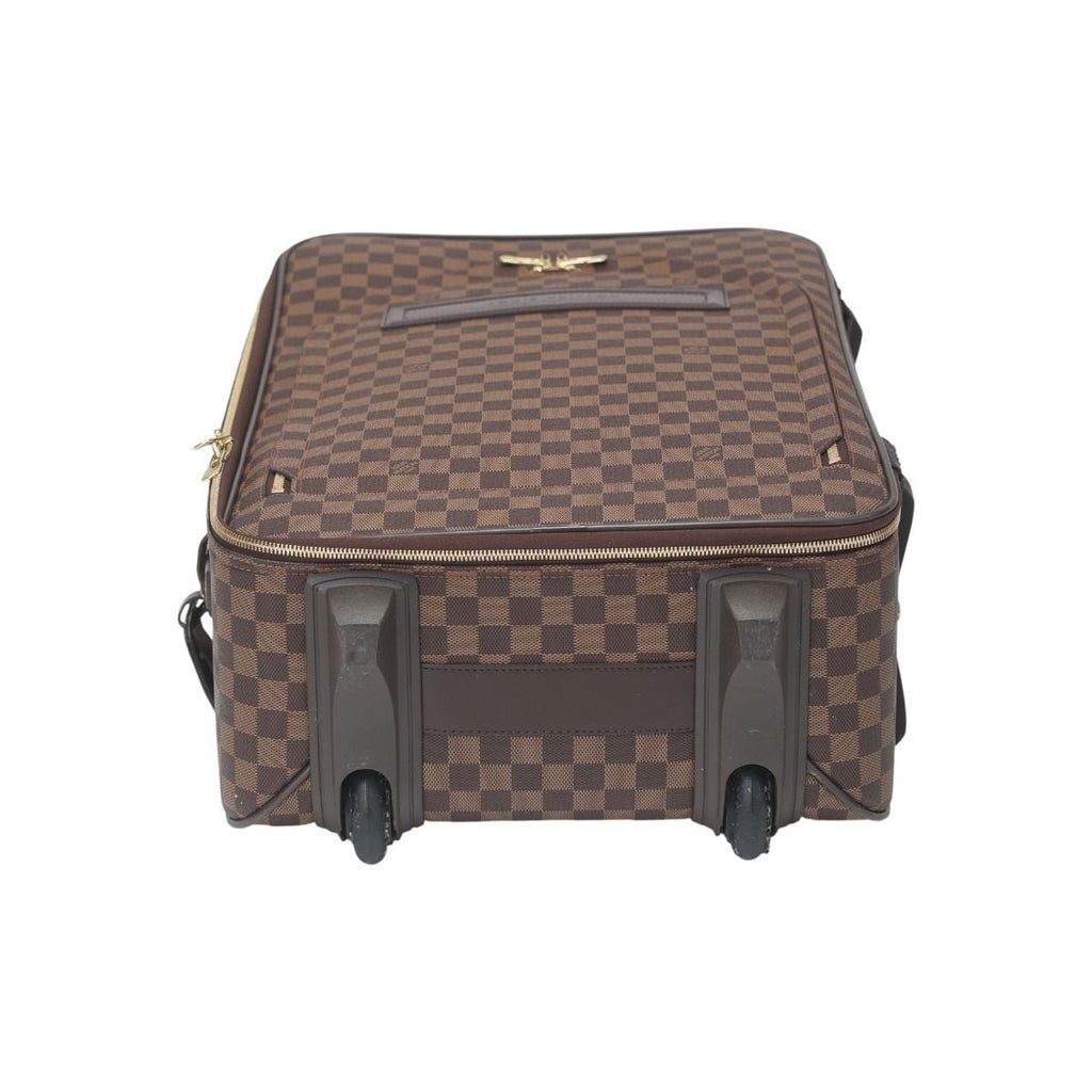 Louis Vuitton Pegase 55 Travel Bag Damier Brown — view 4