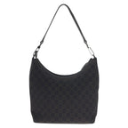 Gucci Hobo Brown Dark Silver GG Canvas Leather — view 2