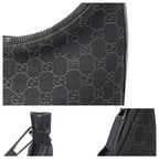 Gucci Hobo Brown Dark Silver GG Canvas Leather — view 5