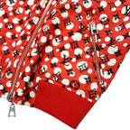 Louis Vuitton Black Red Yayoi Kusama Monogram Infinity Dot Jacket White — view 6
