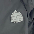 Louis Vuitton Black Red Yayoi Kusama Monogram Infinity Dot Jacket White — view 8