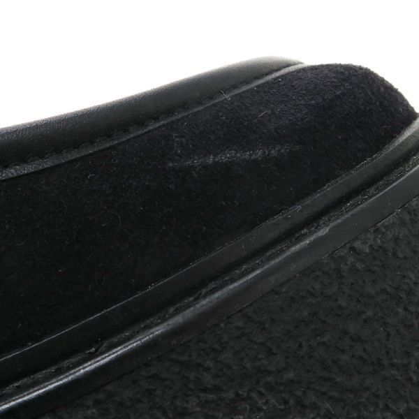 Hermes Moutonbutts Heel Suede Black — view 5