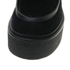 Hermes Moutonbutts Heel Suede Black — view 6