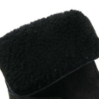 Hermes Moutonbutts Heel Suede Black — view 4