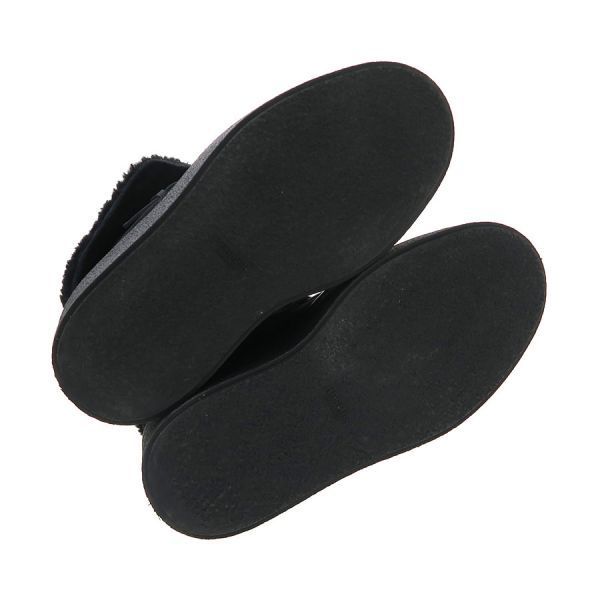 Hermes Moutonbutts Heel Suede Black — view 9