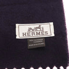 Hermes Scarf Cashmere Purple — view 6