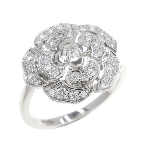 Chanel Camellia Collection Diamond Ring 51 — view 6