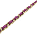 Chanel Quilted Twisted Chain Shoulder Earrings — view 7