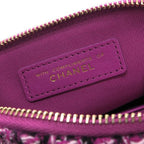 Chanel Quilted Twisted Chain Shoulder Earrings — view 8