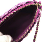 Chanel Quilted Twisted Chain Shoulder Earrings — view 2