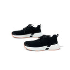 Hermes Heroes Sneaker Shoes Fabric Mesh Black Logo — view 3