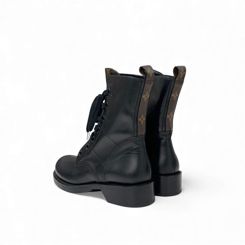 Louis Vuitton Metropolis Boot Black Brown — view 4