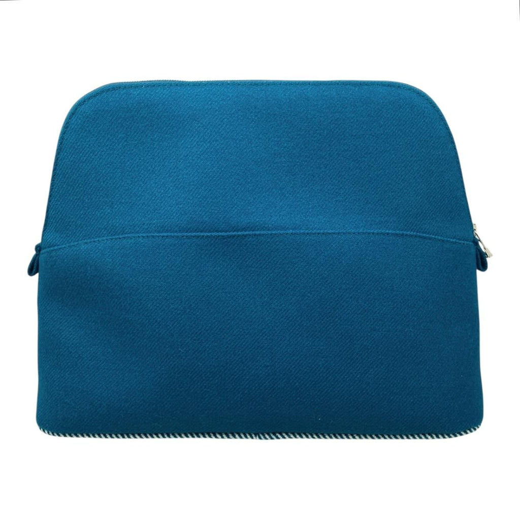 Hermes Pouch Bolide Animo Natte 01 Cotton Blue Pan Bread — view 2