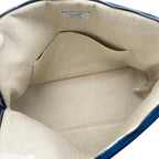 Hermes Pouch Bolide Animo Natte 01 Cotton Blue Pan Bread — view 9