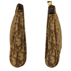 Dior Trotter Beige Brown Gold Clutch — view 6