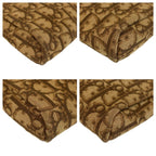 Dior Trotter Beige Brown Gold Clutch — view 3