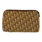 Dior Trotter Beige Brown Gold Clutch — view 2