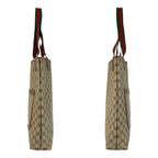 Gucci Vintage Sherry Canvas Brown Beige — view 8
