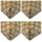 Gucci Vintage Sherry Canvas Brown Beige — view 4