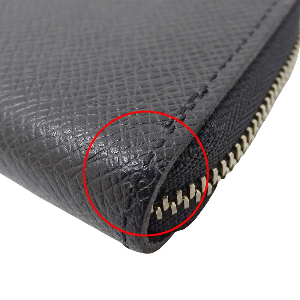 Louis Vuitton Wallet Taiga Coin Case Zippy Purse Ardoise — view 7